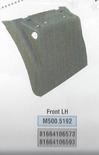 CAMURLUK MAN TGA Y.M ARKA SOL ON 81 66410 6573
